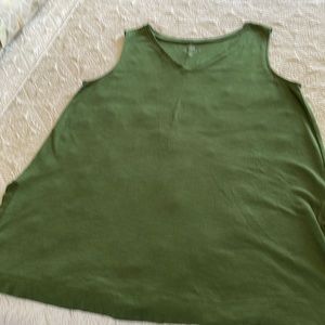 J.Jill long swing tank top. Size 1X